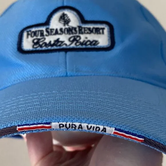 Four Seasons Resort Costa Rica Embroidered VelcroBack GolfHat ArnoldPalmerDesign - Picture 4 of 10